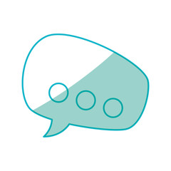 Bubble chat symbol