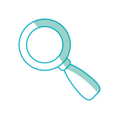 Magnifying glass lupe