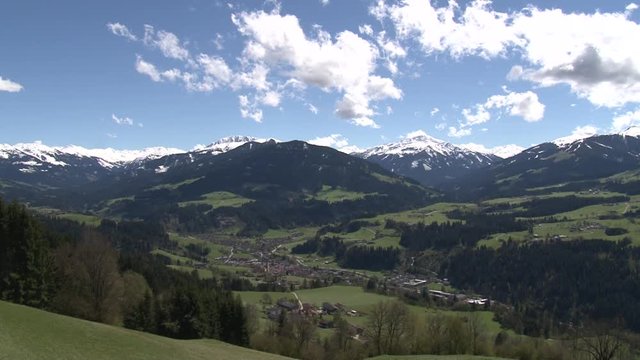 Itter, Hopfgarten im Brixental, Brixental, Tirol, Hohe Salve, Gampenkogel, Panorama, Alpen