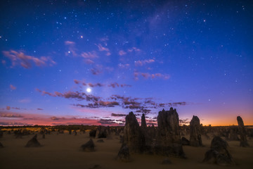 ピナクルズの星空