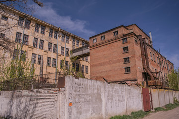Fototapeta na wymiar old factory