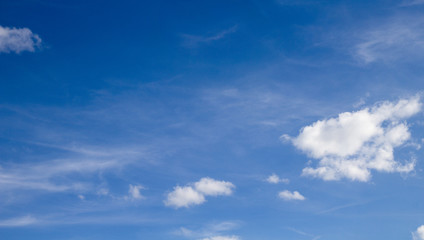 Naklejka na ściany i meble blue sky panorama