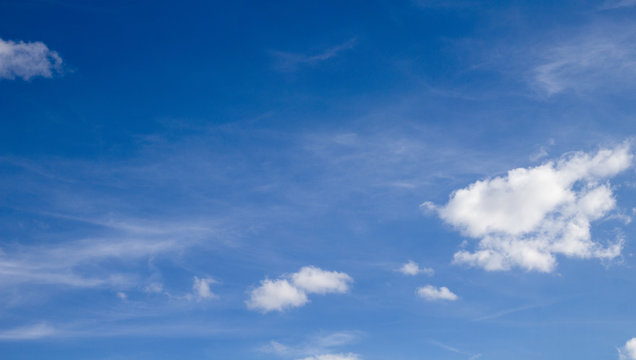 blue sky panorama