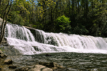 Waterfall Landscape Hooker Falls NC