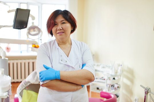 Portrait of a Kazakh Dentist