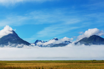 Fototapeta premium Mountains in Alaska