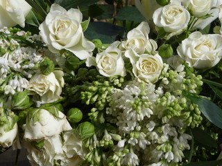 Fototapeta na wymiar Bridal bouquet