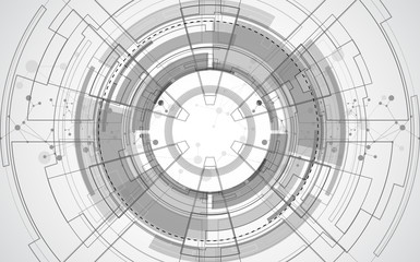 Abstract technology concept. vector illustration background