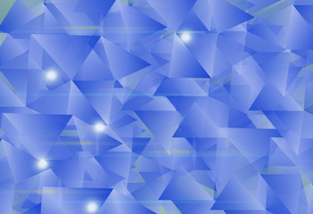 Fototapeta premium blue and flare background with bokeh