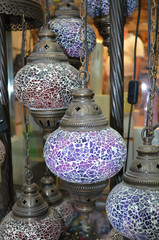 Turkish traditional colored lights