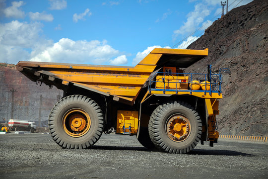 Huge Mining Haul Truck.