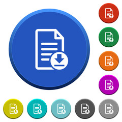 Download document beveled buttons