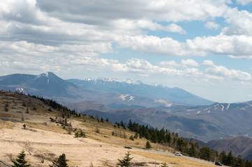 美ヶ原高原からの眺望
