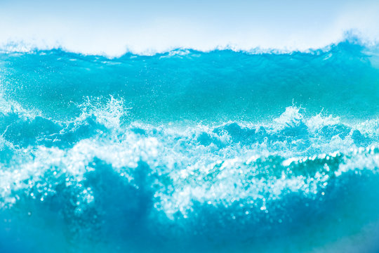 Blue Waves Background