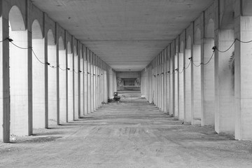 Bridge in construction