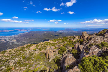 タスマニア島の山
