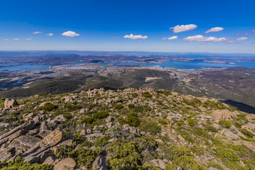 タスマニア島の山