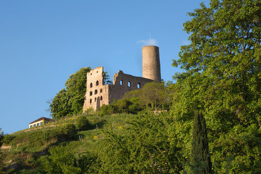 Schriesheim Strahlenburg und Weinberge