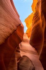 Antelope Canyon in Arizona, USA.