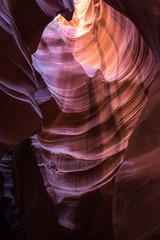 Antelope Canyon in Arizona, USA.