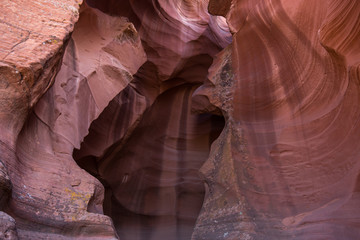 Antelope Canyon in Arizona, USA.