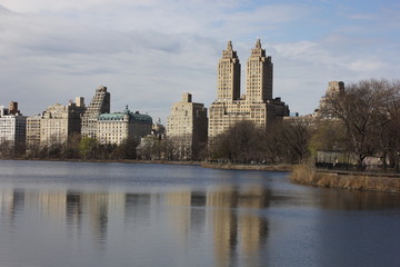 Obraz premium Manhattan skyline as seen from Central Park