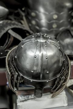 Helmet of a medieval knight