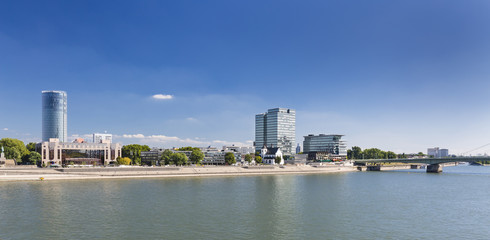 Cologne Deutz Rhine Shore, Germany