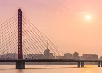 Sunset At The Bridge