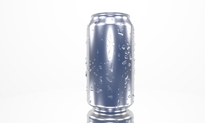 330ml beverage of background, 3d render
