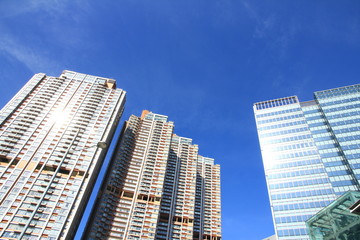 Obraz premium Modern Urban Development in Hong Kong