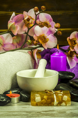 Spa - the beauty and the care over the body