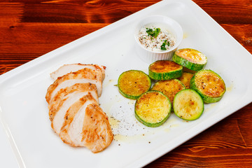 Grilled chicken breast