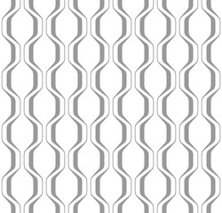 Vector seamless pattern. Modern stylish texture. Monochrome geometric pattern with figured tiles