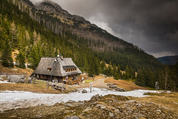Hala Kondratowa valley in Tatra mountains, Poland