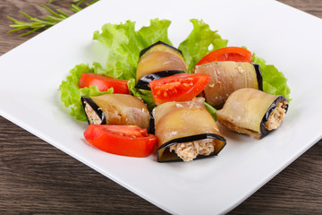 Eggplant rolls