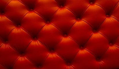 Red color sofa texture