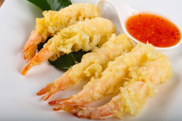 Prawn tempura