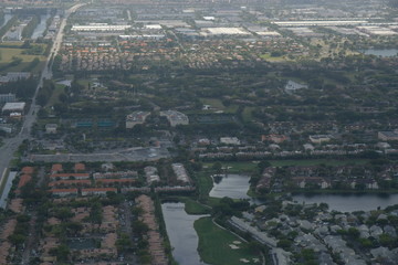 Landing at Miami International Airport