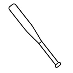 baseball icon over white background. sports equipment concept. vector illustration