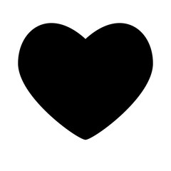 heart icon over white background. vector illustration