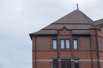 Brickwall facade in england