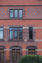 Obraz premium Brickwall facade in england