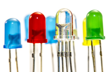 RGB LED and other diodes