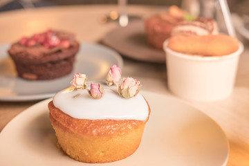 pastries and cakes