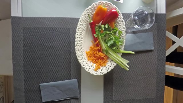 Couple enjoying healthy breakfast