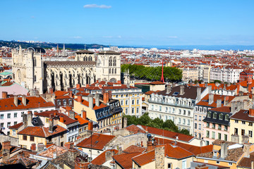 Fototapeta na wymiar Lyon city views