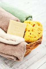 Enriched with Shea Butter, 100% vegetal soap