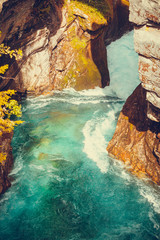 Gudbrandsjuvet gorge in Norway