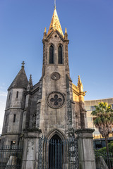 Fototapeta na wymiar Divine Heart of Jesus Chapel in Porto, Portugal